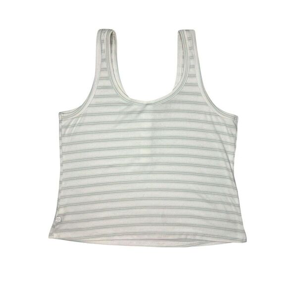 Old Navy Women’s XL Pajama Set Tank & Fold Over Shorts Striped - Picture 8 of 9